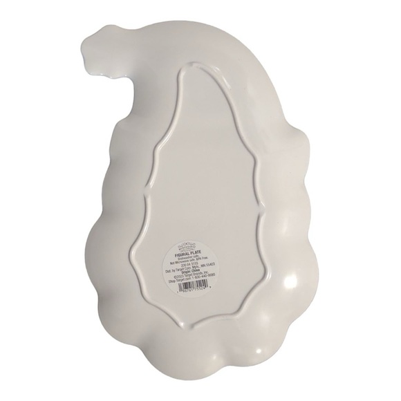 Santa Melamine Cookie Plate New - Picture 2 of 4